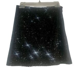 Love On A Hanger sequined mini skirt